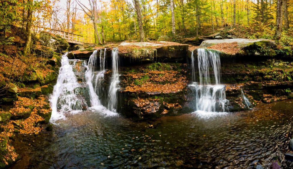 One of the waterfalls in Upstate New York.