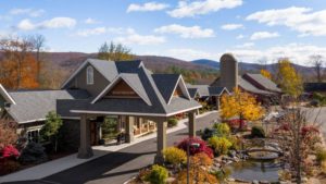 A resort in the Catskills to relax in when researching what to do on a solo trip.